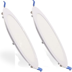 123 Panel Led Circular Serie Slim 20W 6000k - Pack 2