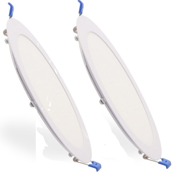 123 Panel Led Circular Serie Slim 20W 6000k - Pack 2