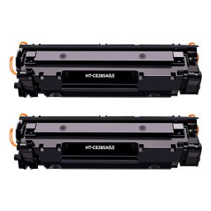 175351_1 HP CE285A/CE278A/CB435A/CB436A Negro Pack de 2 Cartuchos de Toner Genericos - Reemplaza 85A/78A/35A/36A