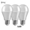 Bombilla LED A60 E27 12W 3 piezas 6500K