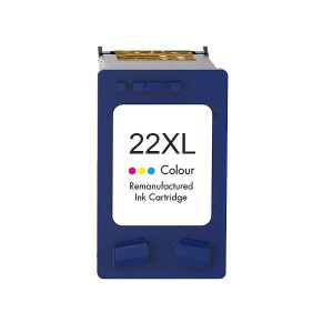 HP 22 HP 22XL Color Cartucho de Tinta Remanufacturado - Reemplaza C9352AE/C9352CE