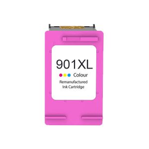 HP 901 COLOR HP 901XL Color Cartucho de Tinta Remanufacturado - Reemplaza CC656AE