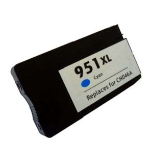 HP 951 CYAN HP 951XL Cyan Cartucho de Tinta Generico - Reemplaza CN046AE/CN050AE
