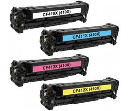 HP-CF410X-CF411X-CF412X-CF413X-410X-Toner-Cartridge-4-Pack HP CF410X/CF410A JUEGO 4 UND.