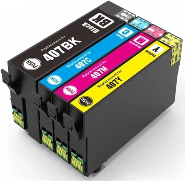 EPSON 407XL JUEGO 4 UND.