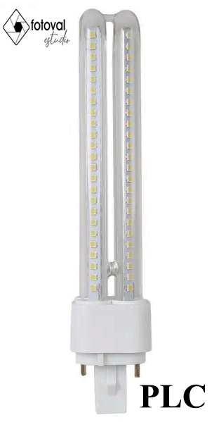 Bombilla LED PLC 2U 15W Luz fría