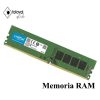 RAM 8 Crucial Memoria RAM DDR4 8GB 3200Mhz PC4-25600 CL22 DIMM