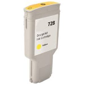 Sin título-31 HP 728 Amarillo Cartucho de Tinta Generico - Reemplaza F9J65A/F9J61A