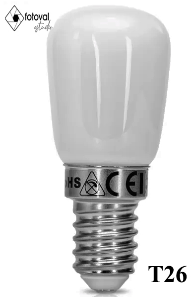 Bombilla LED para frigorífico T26 E14 3.5W Luz fría