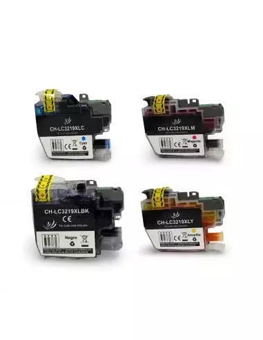 brother-lc3219xl-cartucho-de-tinta-compatible-lc3219xlbk-lc3219xlc-lc3219xlm-lc3219xly Brother LC1240XL/LC1220XL/LC1280XLJUEGO 4 UND.