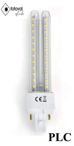 plc 12 f Bombilla LED PLC 2U 15W Luz fría