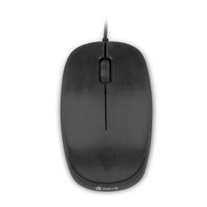 444 NGS Flame Raton USB 1000dpi - 3 Botones - Uso Ambidiestro - Color Negro