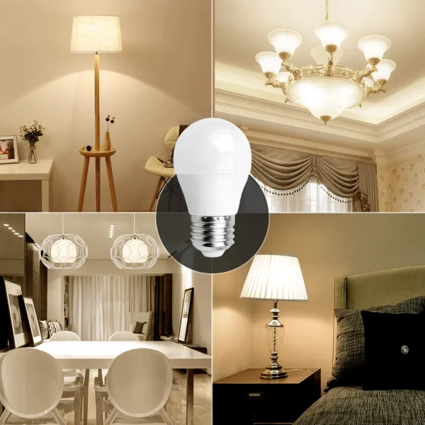 Bombilla LED G45-E27-5W-6500K-420lm