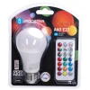 Bombilla LED A60-E27-10W-RGB+3000K-950lm