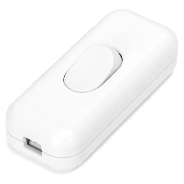 Interruptor central para cablear de 4 A,blanco