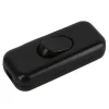Interruptor central para cablear de 4 A, negro
