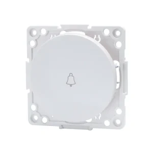 Pieza para interruptor de timbre alemán, blanco