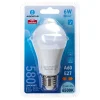 LED A60 E27 6W con sensor infrarrojo