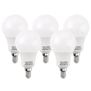 LED A60 E14 7W 6500k 5pcs