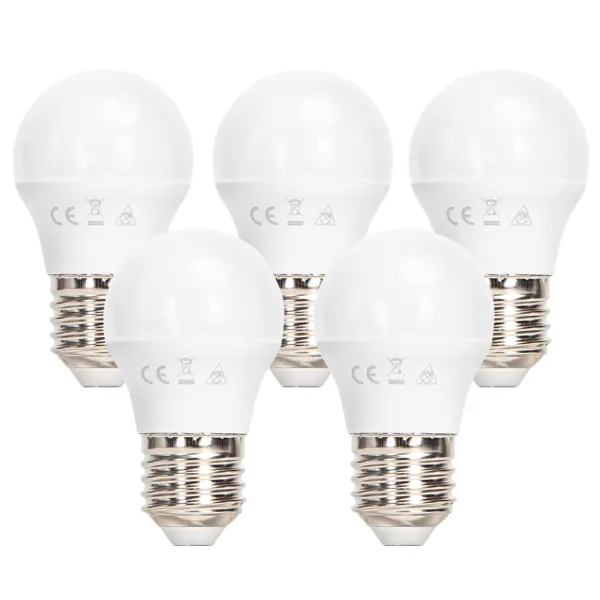 1701765172227608593_1725268760226_271 LED G45 E27 6W 6500K 5 piezas