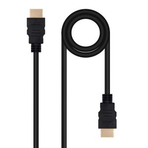 Cable HDMI v2.0 Macho a HDMI v2.0 Macho 0.50m Cable HDMI v1.4 Macho a HDMI v1.4 Macho 3m - Color Negro
