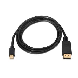 Cable Mini DP a Displayport V1.2 4K@60Hz - mDP/M-DP/M - 2.0m - 4K - Color Negro