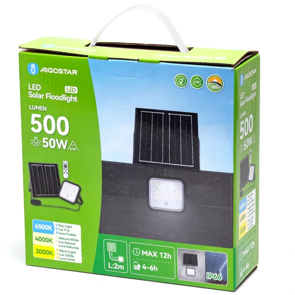 Proyector solar 2m 50W CCT