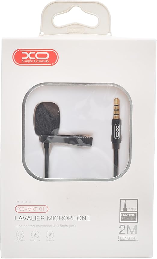 MICROFONO MKF01 SMARTPHONE JACK 3.5MM XO
