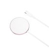 BASE DE CARGA INALAMBRICA IMANTADA SLIM CX011 15W BLANCA XO