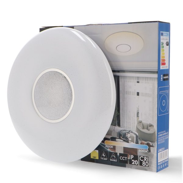 Plafon Led Cct Circular Turin 40W
