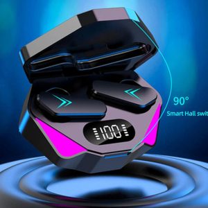 61h6RtcR7oL._AC_SL1500_ TWS Zero Delay Gaming Auriculares Bluetooth Auriculares Inalámbricos Deportes con Cancelación de Ruido Sonido Estéreo Música Auriculares de Baja Latencia,Blue